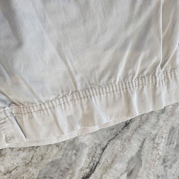 LOFT Petites Khaki Cargo Pants Size 8P Lightweight Utility Ankle - Picture 3 of 9